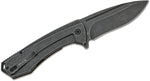 Buck 0713GRS Ruckus D2 Drop Point Flipper Knife OD Green Framelock Stonewashed