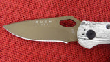 Buck 0722WHSBB 722 SpitFire Knife S35VN White Bourbon & Blade BU-467