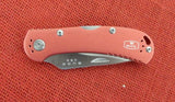 Buck 0722BO3 722 SpitFire Knife Red Aluminum BU-505