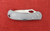 Buck 0722GYS1 722 SpitFire Knife Gray Aluminum Orange Spacer 2013 BU-634