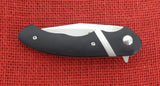 Columbia River CRKT 7280 Snarky Flipper Knife Philip Booth Design Recurve Blade  Liner Lock