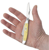 Case 80035 Medium Stockman Knife Yellow 3318 SS