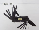 Buck 0737BKS 737 Bow Tool Knife Black G10 2015 BU-642