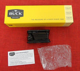 Buck 0737BKS 737 Bow Tool Knife Black G10 2015 BU-642