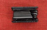 Buck 0737BKS 737 Bow Tool Knife Black G10 2015 BU-642