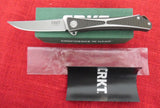 Columbia River CRKT 7531 Crossbones M390 Italy Made Jeff Parks Flipper Knife Limited #479/500