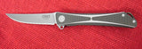 Columbia River CRKT 7531 Crossbones M390 Italy Made Jeff Parks Flipper Knife Limited #479/500
