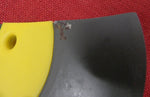 Buck 0757 757 Camp Axe Hatchet Yellow Ergonomic Handle USA 2005 Knife Lot#BU-434