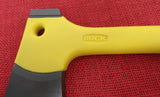 Buck 0757 757 Camp Axe Hatchet Yellow Ergonomic Handle USA 2005 Knife Lot#BU-434