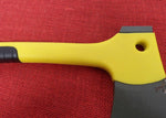 Buck 0757 757 Camp Axe Hatchet Yellow Ergonomic Handle USA 2005 Knife Lot#BU-434
