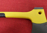 Buck 0757 757 Camp Axe Hatchet Yellow Ergonomic Handle USA 2005 Knife Lot#BU-434