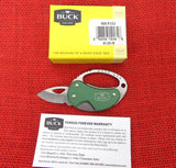 Buck 0759GRS2 759 Metro Keychain Knife Green Aluminum 2012 USA