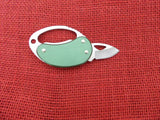Buck 0759GRS2 759 Metro Keychain Knife Green Aluminum 2012 USA