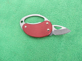 Buck 0759RDS2 759 Metro Keychain Knife Red Aluminum 2012 USA