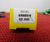 Buck 0766BLS 766 Revel SafeSpin Knife Blue GRN Button Lock BU-573
