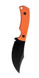 Case 76937 CT3 Hunter Knife Chris Taylor Orange G10 Black 1095 Carbon Blade Leather Sheath USA