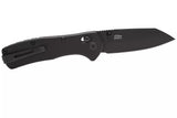 Buck 0797BKS 797 Range Ops Elite Knife MagnaCut Cerakote Reverse Tanto Black Aluminum