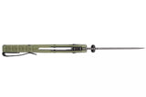 Buck 0797GRS1 797 Range Ops Pro Knife Crossbar Lock Reverse Tanto Grey 154CM