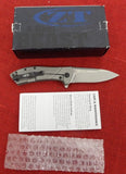 Zero Tolerance Knife by Kershaw ZT 0801 801 Rexford Flipper Elmax Titanium USA Made Discontinued