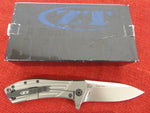 Zero Tolerance Knife by Kershaw ZT 0801 801 Rexford Flipper Elmax Titanium USA Made Discontinued