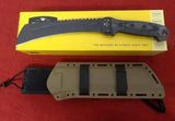 Buck 0808BKX 808 Talon Chopper Knife Micarta 5160 USA