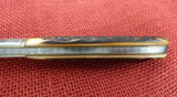 Schrade Knife Grand Daddy Barlow 80th Anniv 1984 Staglon Uncle Henry Handle