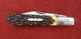 Schrade Knife Grand Daddy Barlow 80th Anniv 1984 Staglon Uncle Henry Handle
