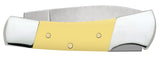 Case 81089 Small Lockback Knife Yellow Synthetic Stainless 31225L SS