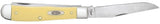Case 81091 Trapper w/ Pocket Clip Yellow 3254C SS
