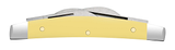 Case 81098 Small Congress Pocket Knife Smooth Yellow Synthetic 4 Blade 2023 Vault Pattern USA Made 3468 SS