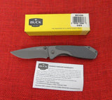 Buck 0816CFS 816 Lux Knife Stainless Steel Handles w/ Carbon Fiber BU-570