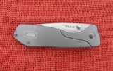 Buck 0816TTS 816 Lux Knife Stainless Handle Framelock 2014 BU-571