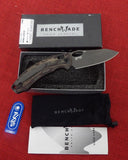 Benchmade Knife 818GY-1901 Mini Loco Limited Edition 2019 CPM-20CV Smoke Gray PVD Blade Python Micarta Handles