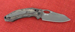 Benchmade Knife 818GY-1901 Mini Loco Limited Edition 2019 CPM-20CV Smoke Gray PVD Blade Python Micarta Handles