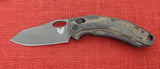 Benchmade Knife 818GY-1901 Mini Loco Limited Edition 2019 CPM-20CV Smoke Gray PVD Blade Python Micarta Handles