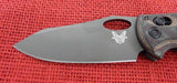 Benchmade Knife 818GY-1901 Mini Loco Limited Edition 2019 CPM-20CV Smoke Gray PVD Blade Python Micarta Handles