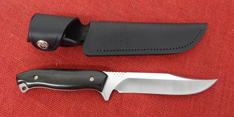 Buck 0819 819 119 Special Size Knife 2004 Black Wood Handle USA Lot#119-83