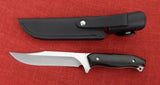 Buck 0819 819 119 Special Size Knife 2004 Black Wood Handle USA Lot#119-83