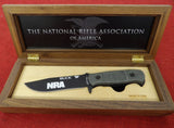 Buck 0822BKS 822 Sentry 2018 NRA Knife Wooden Dislay USA BU-453