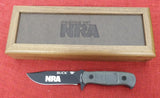 Buck 0822BKS 822 Sentry 2018 NRA Knife Wooden Dislay USA BU-453