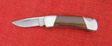 Buck 0826 826 525 Gent 1986 Prototype Wood with Overlay Handle RARE BU-665