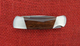 Buck 0826 826 525 Gent 1986 Prototype Wood with Overlay Handle RARE BU-665