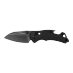 Kershaw 8337 Craze Multi-Function Knife Bottle Opener Black GFN Duralock Reverse Tanto