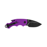 Kershaw 8700PURBW Shuffle Compact Manual Knife Purple GFN Bottle Opener Flat Screwdriver Blackwashed