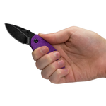 Kershaw 8700PURBW Shuffle Compact Manual Knife Purple GFN Bottle Opener Flat Screwdriver Blackwashed