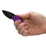 Kershaw 8700PURBW Shuffle Compact Manual Knife Purple GFN Bottle Opener Flat Screwdriver Blackwashed