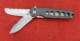 Buck 0883-GY 883 183 Code 3 Crosslock Rescue Knife Sheepfoot Spear Point 2005 USA 183-3