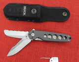 Buck 0883-GY 883 183 Code 3 Crosslock Rescue Knife Sheepfoot Spear Point 2005 USA 183-3