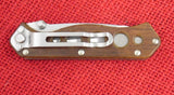 Buck 0886-WD 886 TacLite Mini Tact Lite 2003 Pocket Knife Wood Handle 420HC USA Lot#BU-321