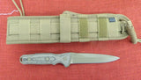 Buck 0891BRS1 891 Ground Combat Spearpoint Tactical Knife GCK Micarta 5160 USA BU-541